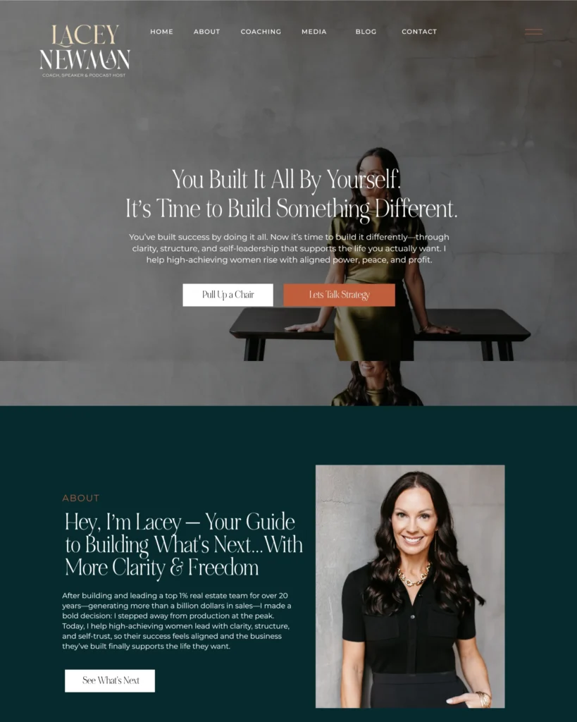 Lacey Newman Website